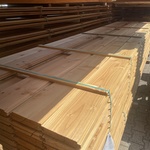 Ca. 130x Douglas Wisselsponning/halfhoutsrabat, 18x190mm, lengte 500cm
